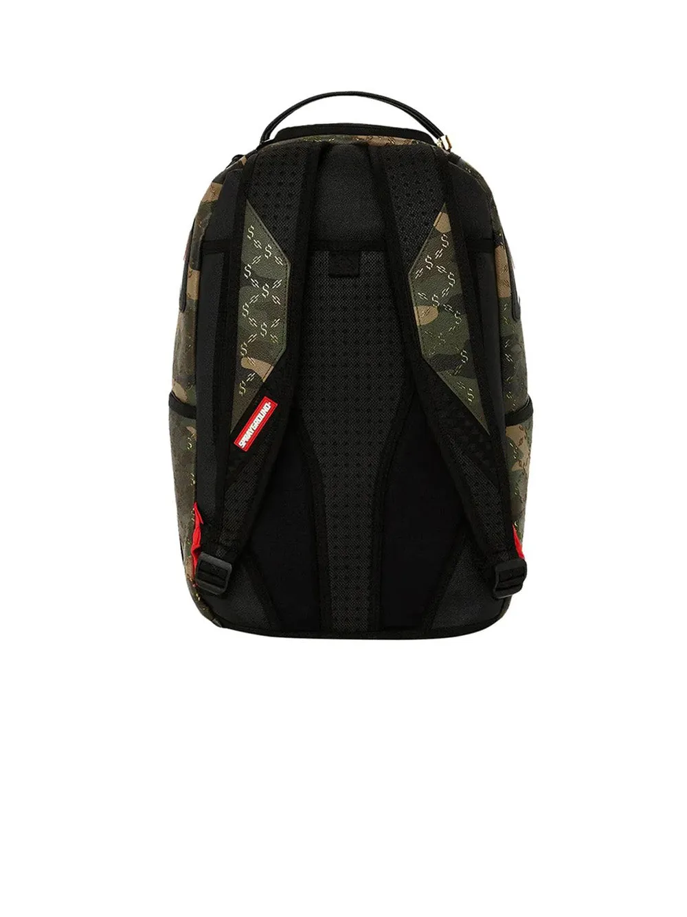 $ Pattern Over Camo Backpack - Multicolor