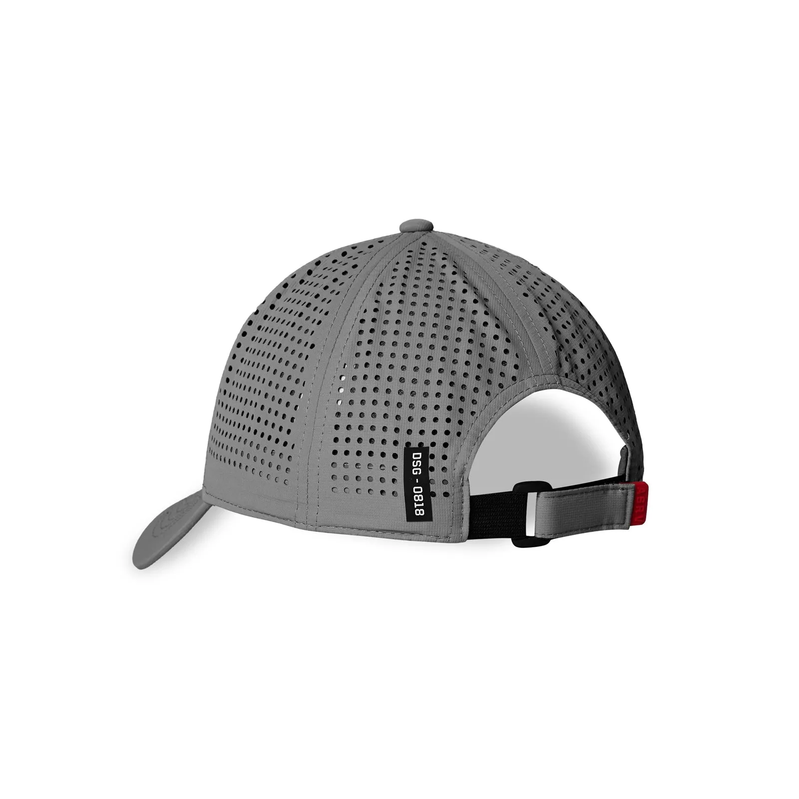 0818. Performance Sport Cap -  Grey/White "Wings"