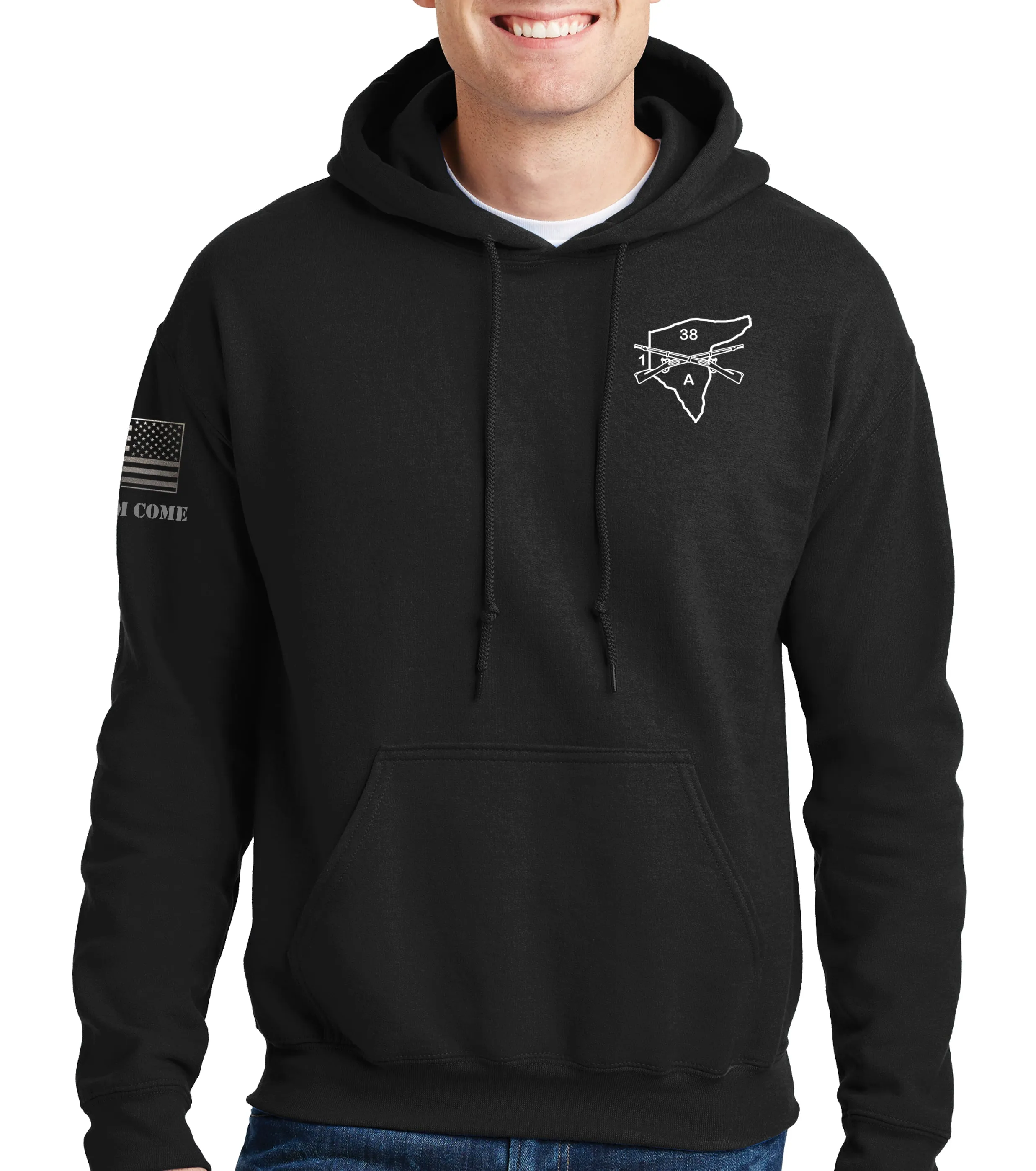 1-38 A Unisex Hoodie Sweatshirt. This sweatshirt is NOT approved for PT.