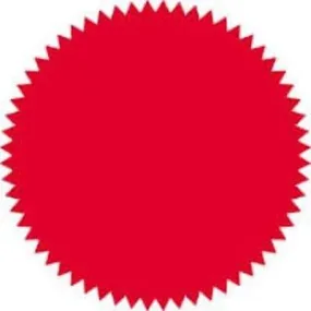 100 pcs Red Legal Seal- Big