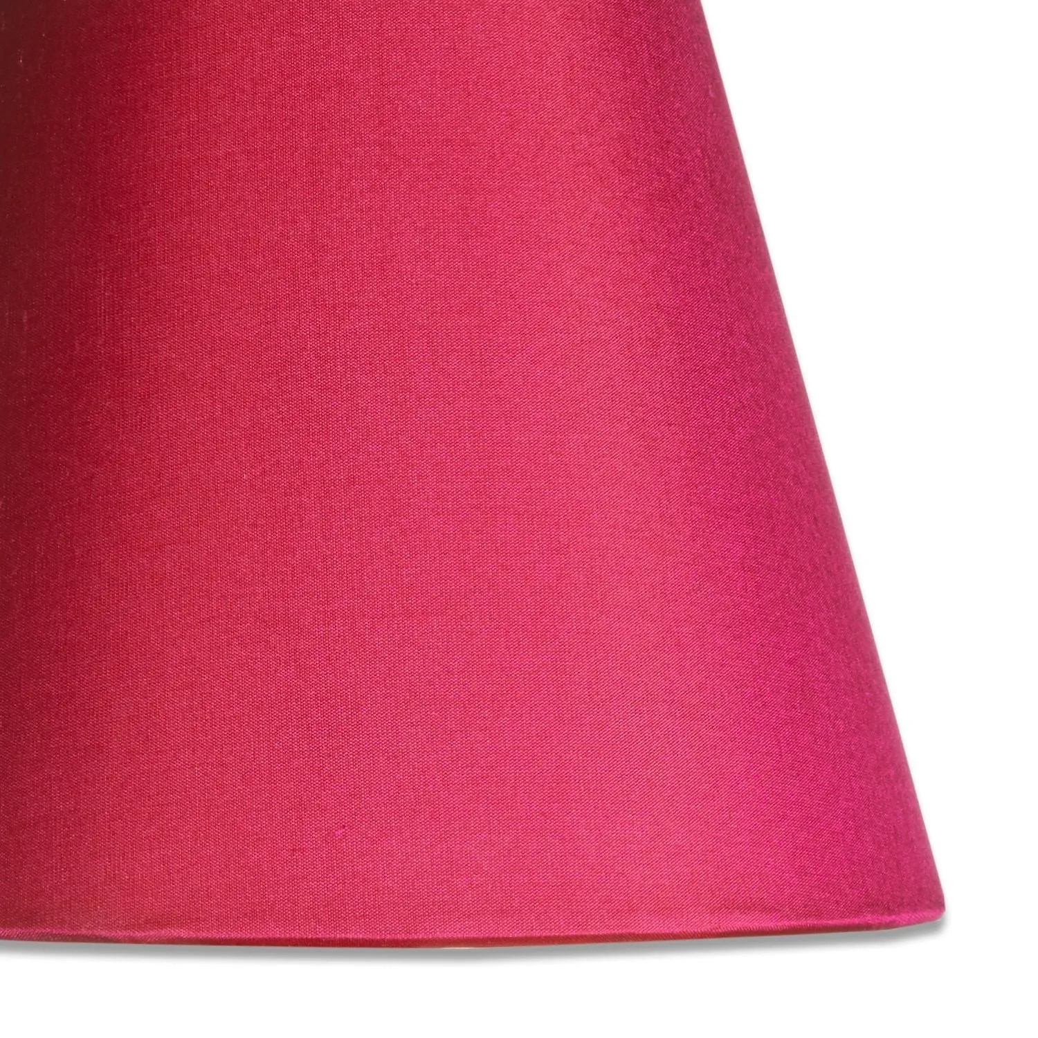 16cm empire shade in fuchsia dupion silk