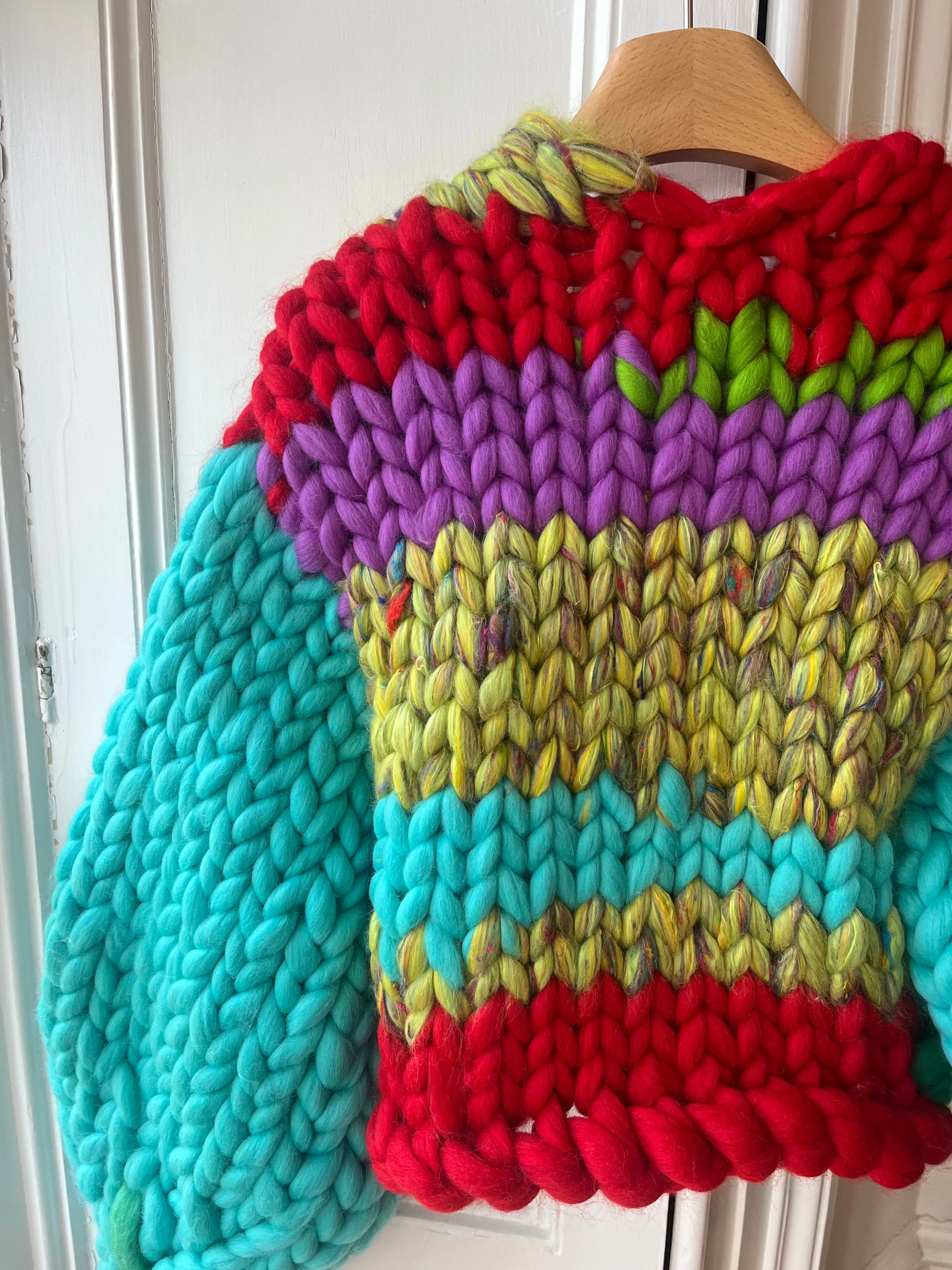 1of1 Scrap 2 Colossal Knit Cardigan S/M (Sample)