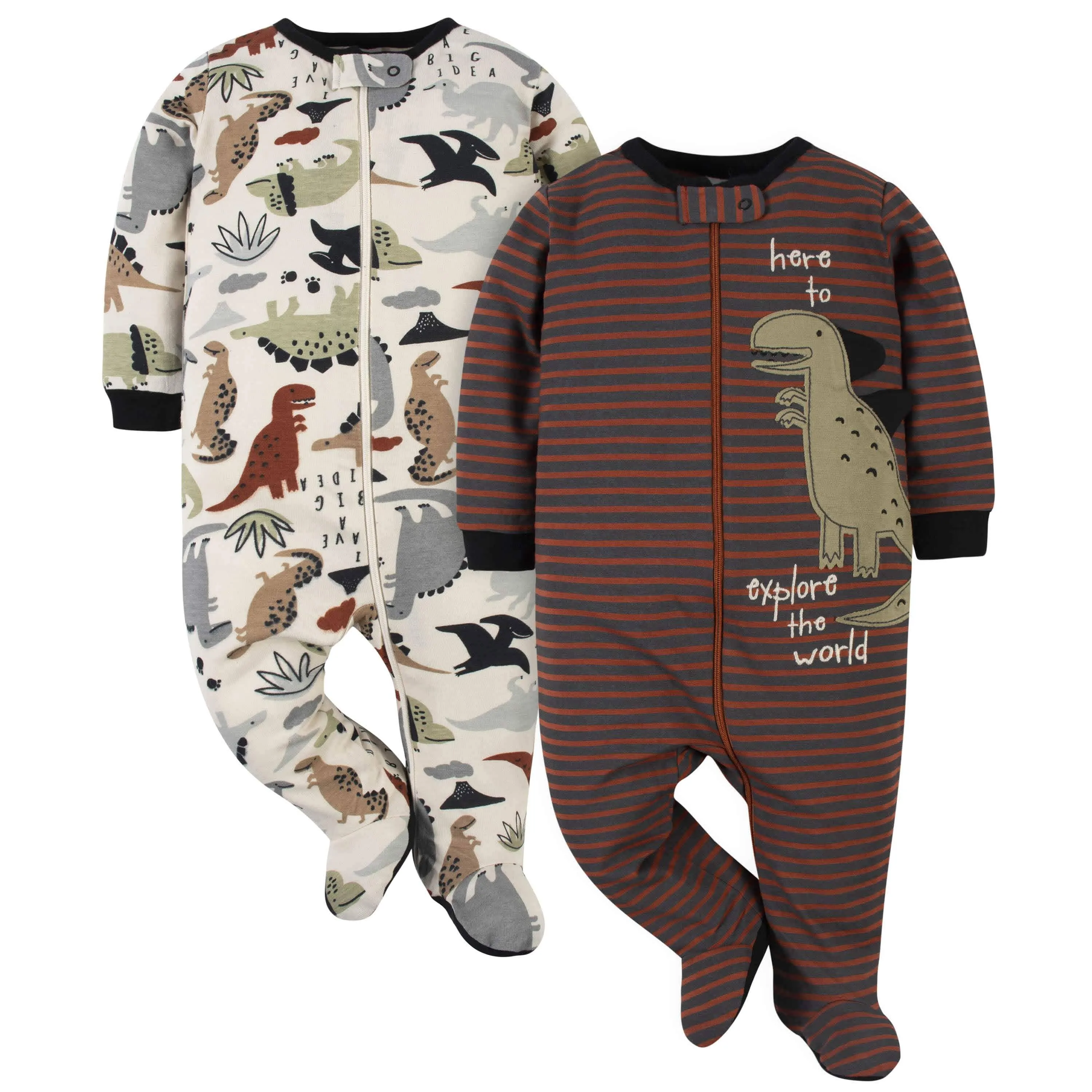 2-Pack Baby Boys Dino Sleep 'N Plays