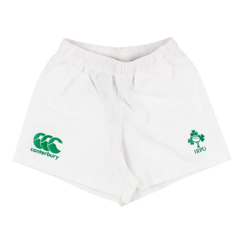 2014-2015 Ireland Home Rugby Shorts (White)