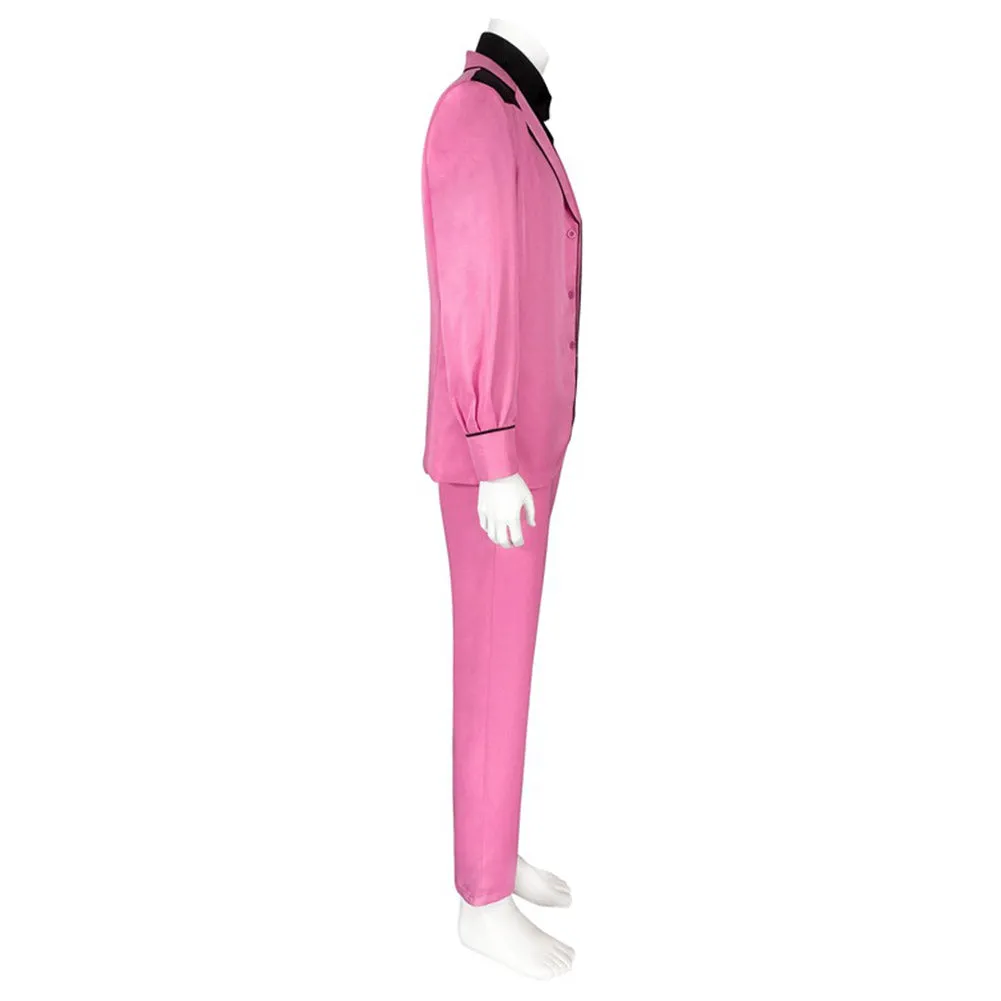 2022 Elvis Adulte Elvis Presley Tenue Rose Cosplay Costume