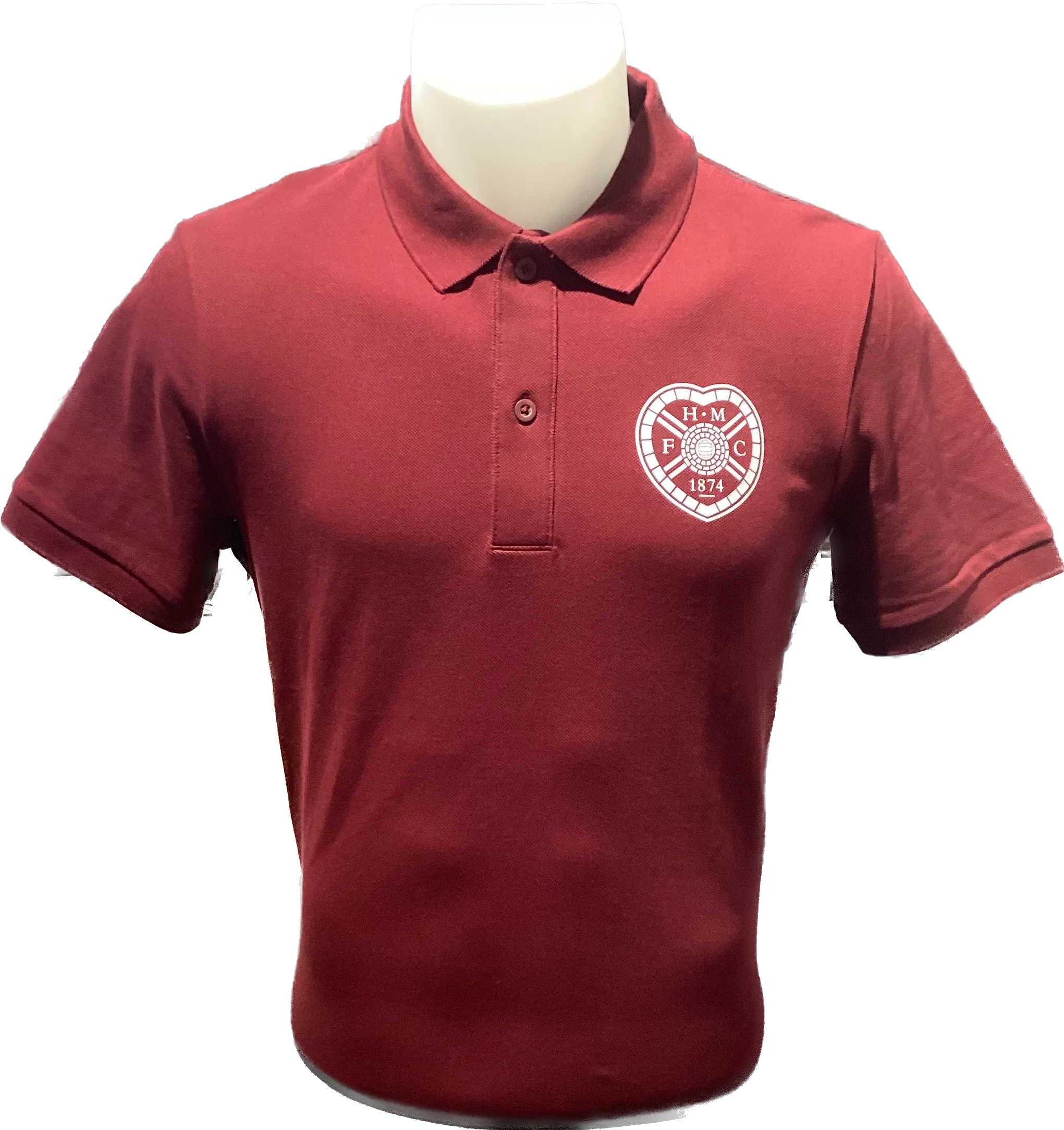 2023 Maroon Organic Polo