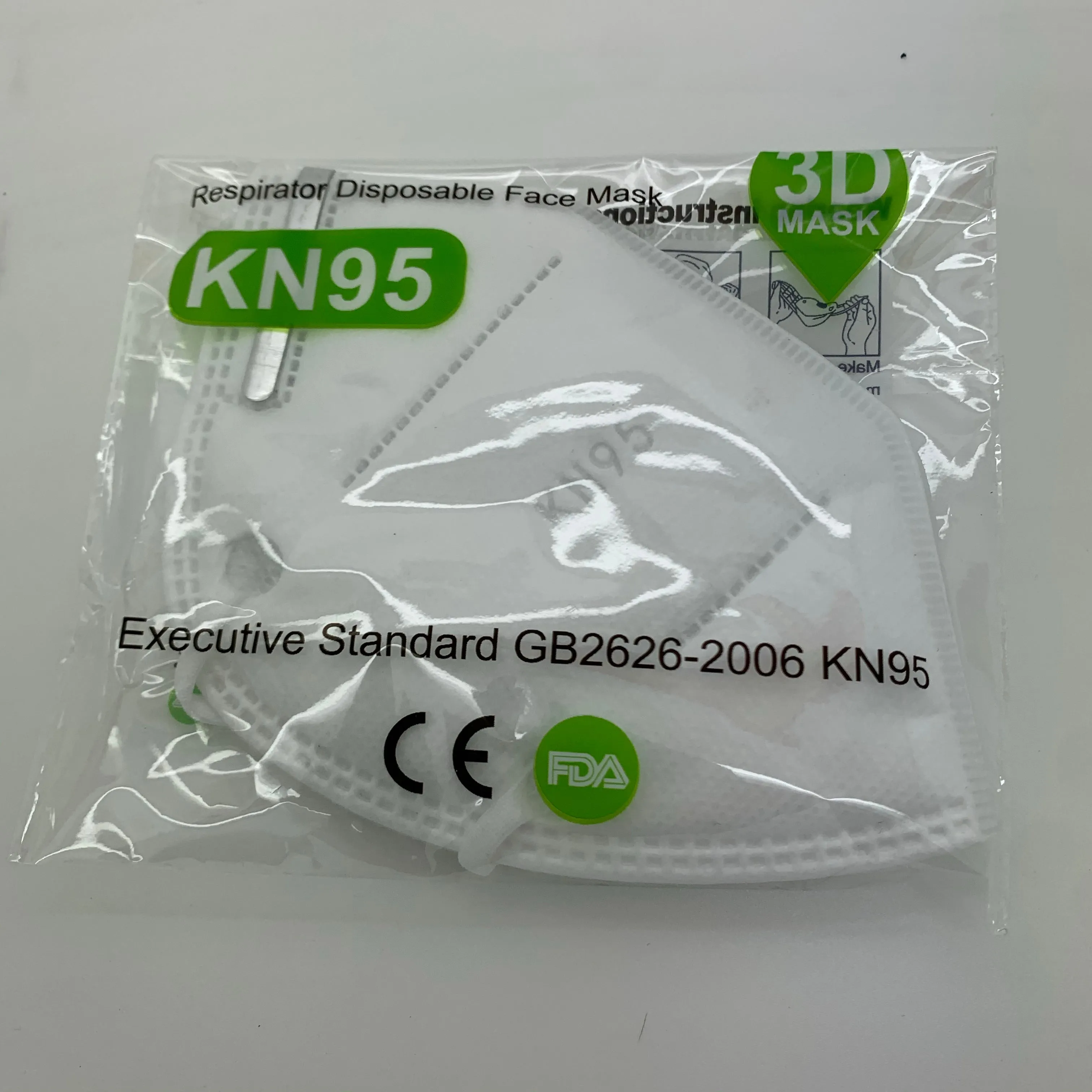 3D Protective KN95 Mask