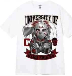 3Forty Inc. 'University Of Hard Knocks' T-Shirt (White)