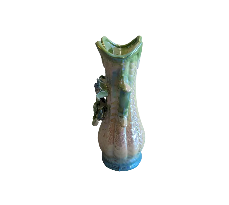 4.5" Blue   Green Decorative Vase