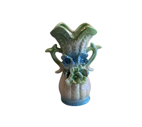 4.5" Blue   Green Decorative Vase