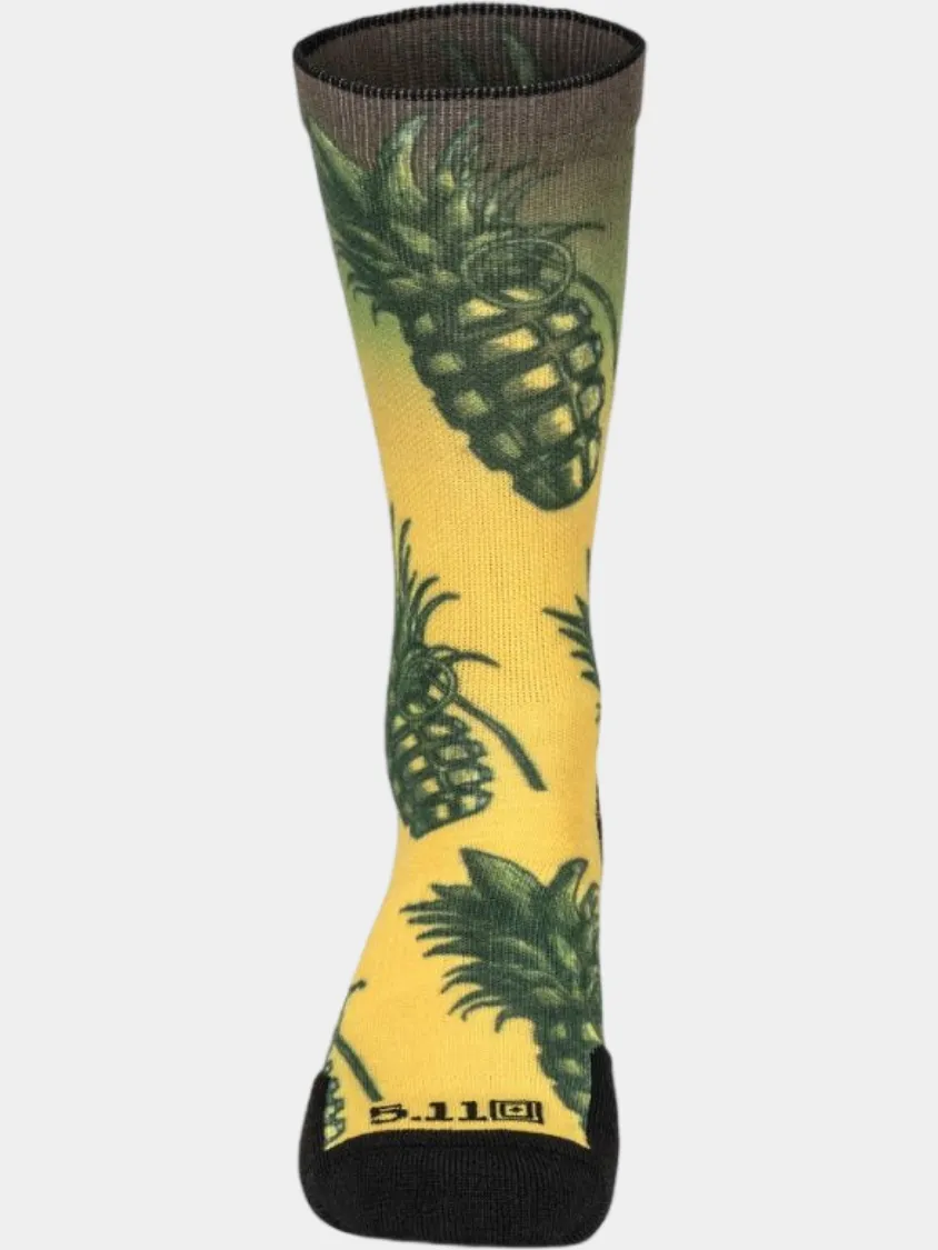 5-11 Pineapple Grenade 2.0 Men Tactical Sock Multi