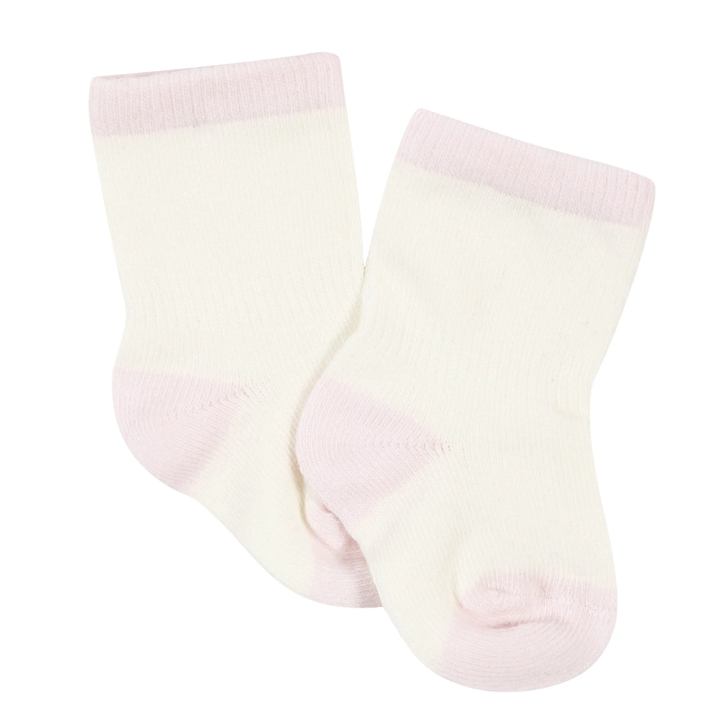 6-Pack Baby Girls Ballerina Wiggle Proof Socks