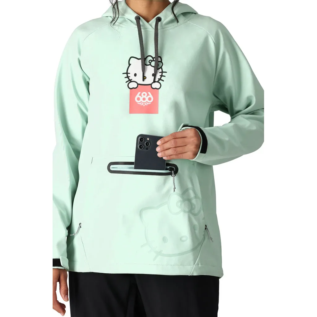 686 Waterproof Pullover Hoody Womens (M4WNCS306) 2025