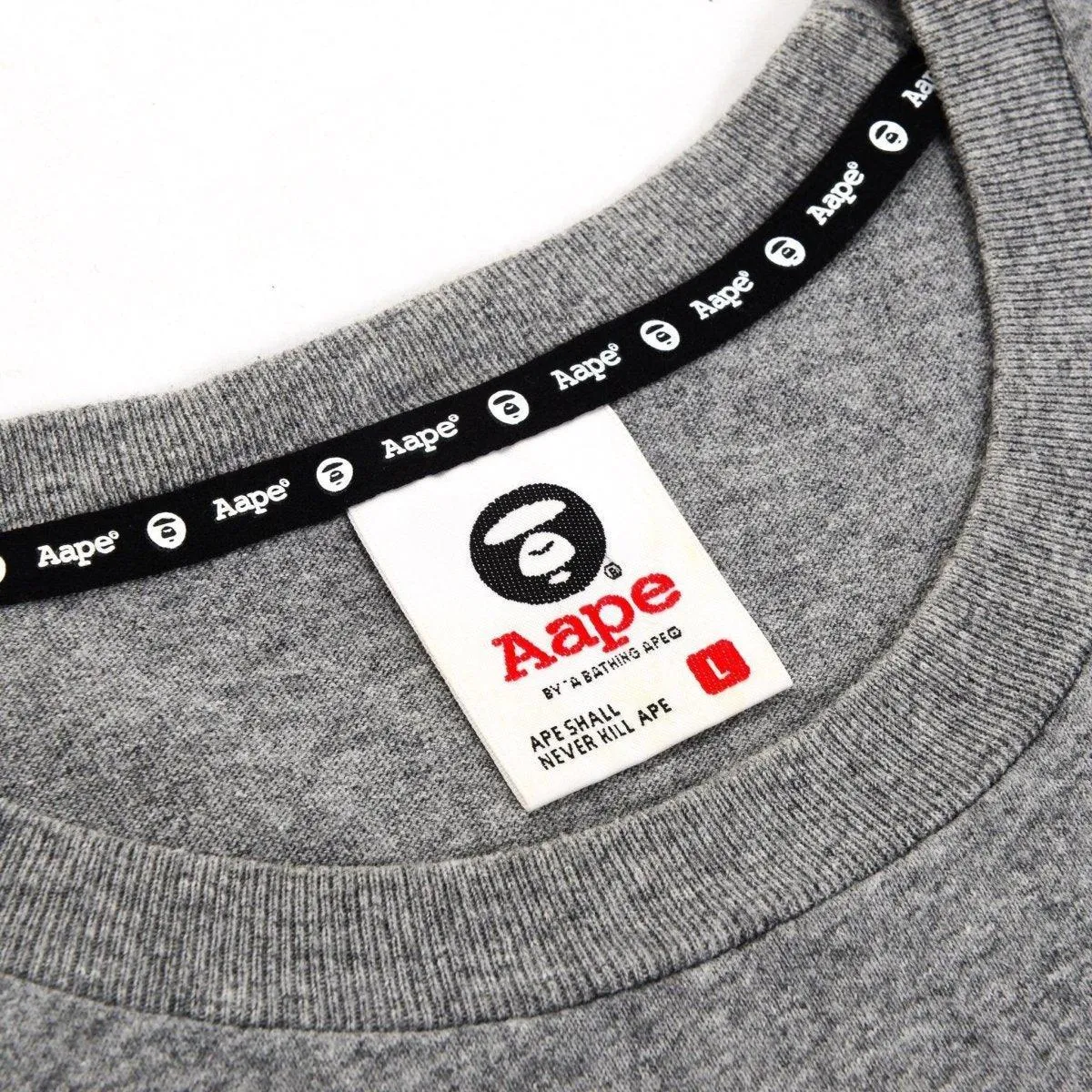 A BATHING APE SOUP TEE  (L)