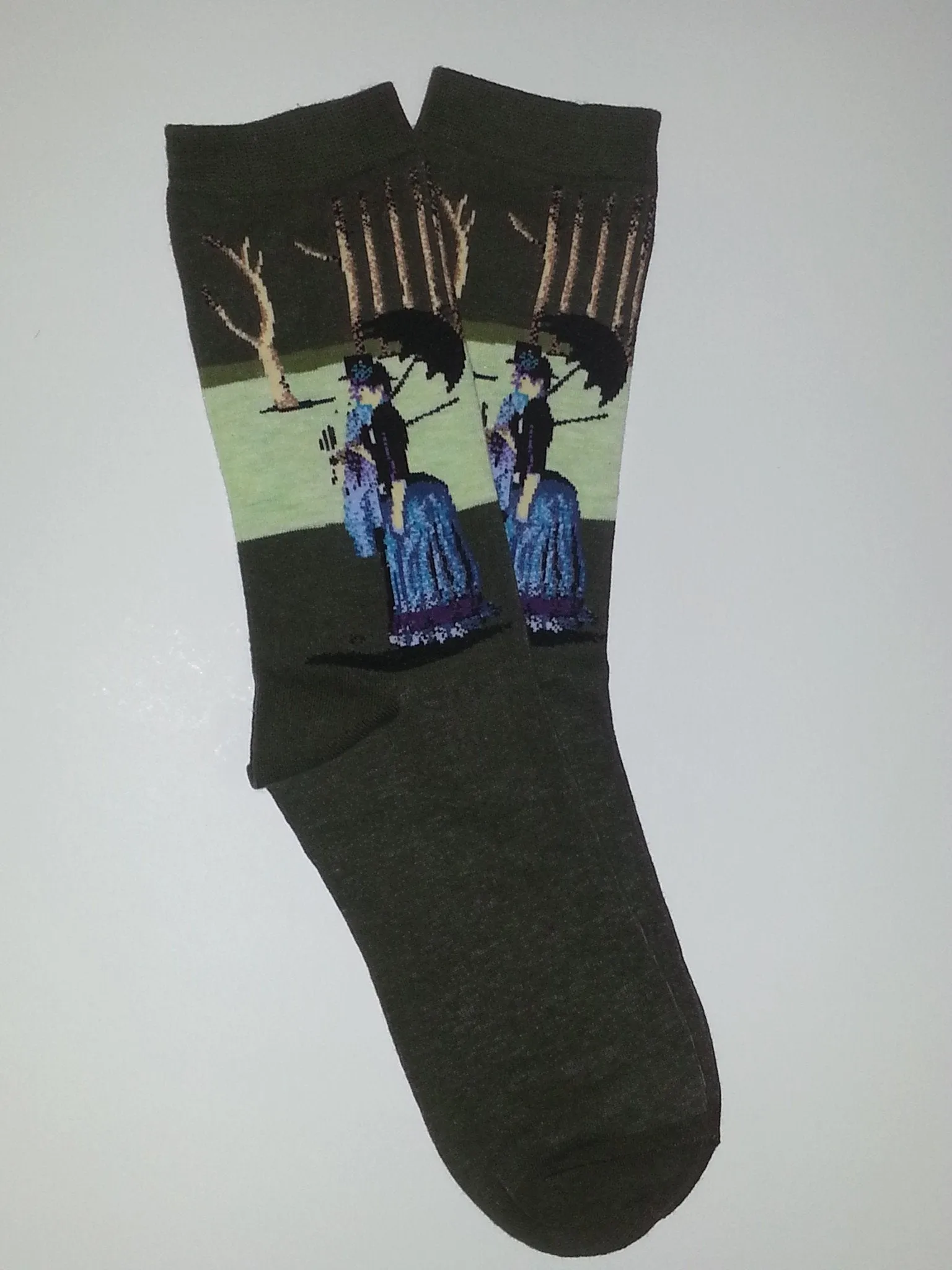 A Sunday Afternoon on the Island of La Grande Jatte by Georges Seurat Crew Socks