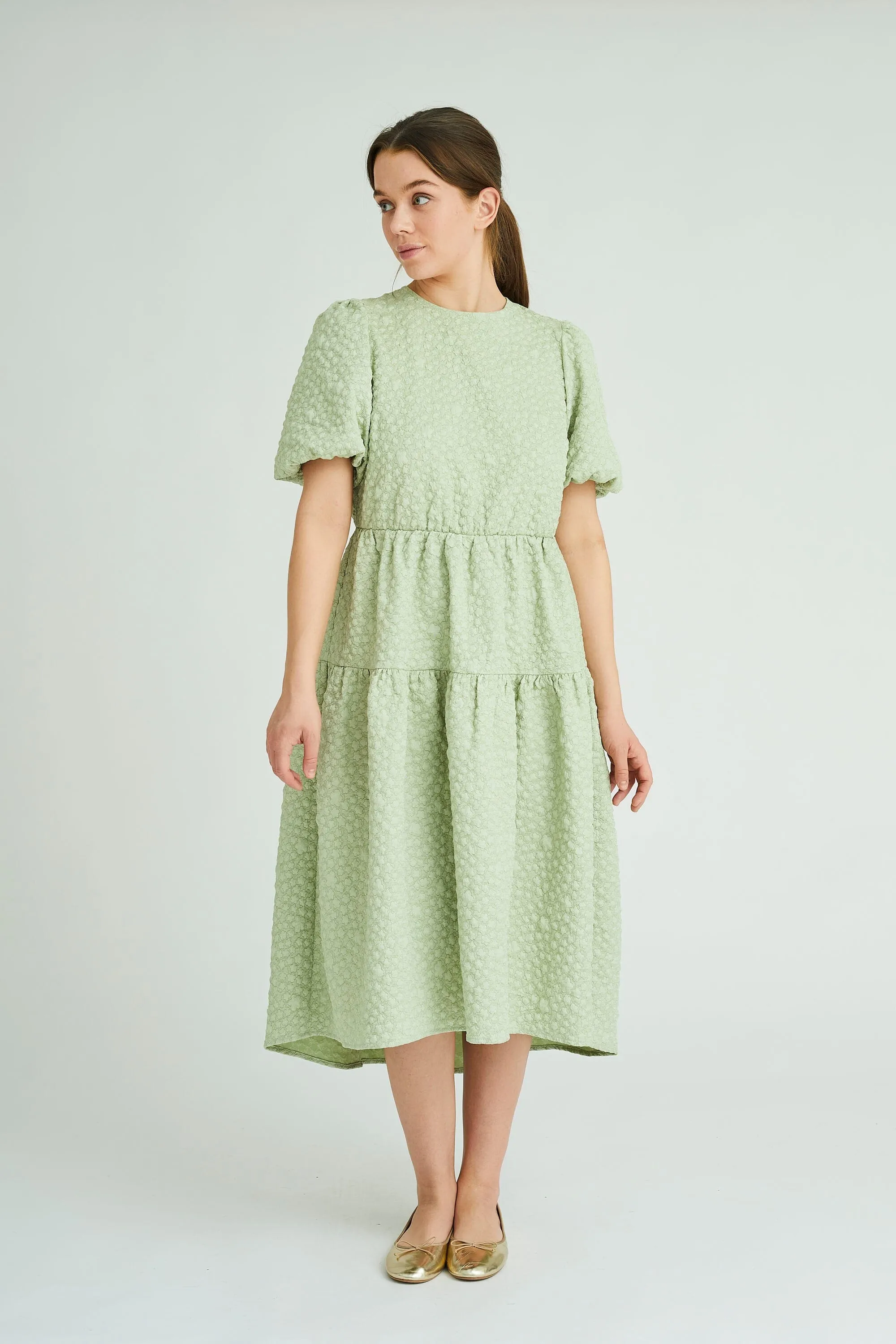 A-View - Ana Dress - 062 Forest Green