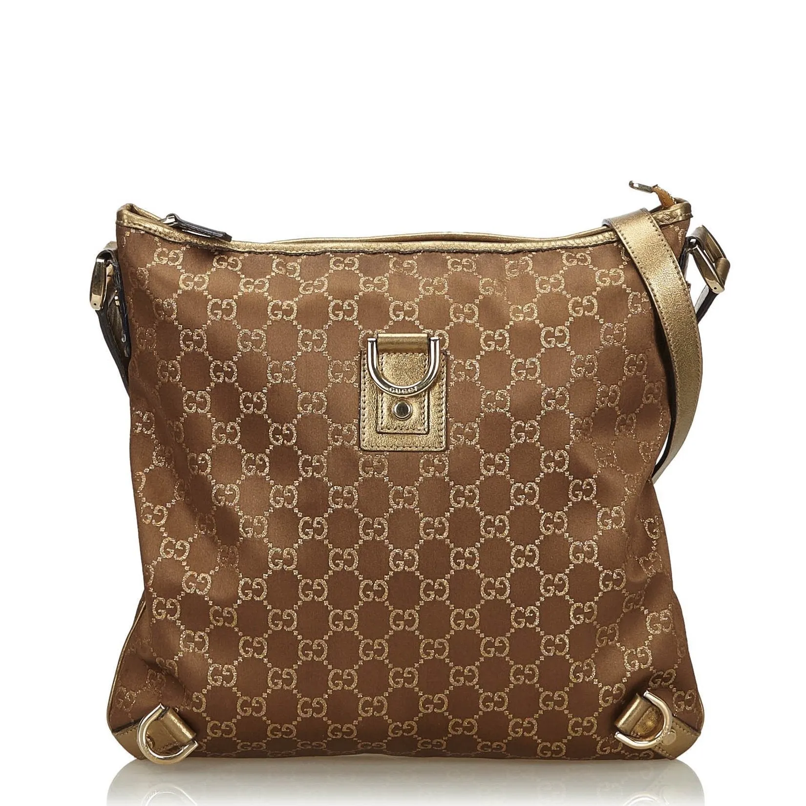 Abbey Monogram Nylon Crossbody Bag