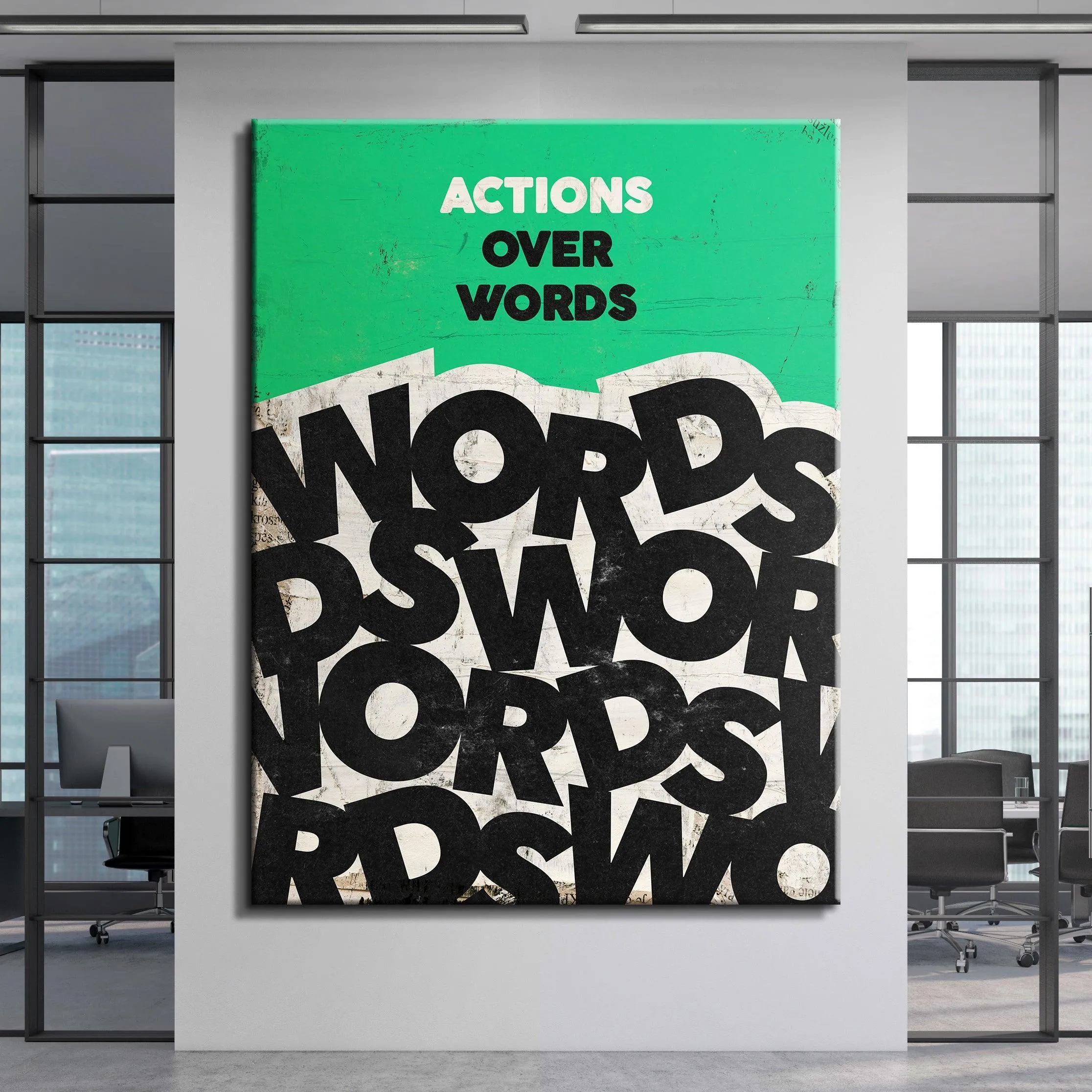 Actions Over Words