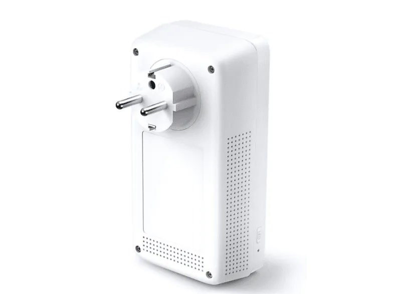 Adaptador PLC - TP-Link TL-WPA8631P, PLC AV1300, Wi-Fi AC1200 Doble Banda, 3 Puertos Gigabit, Blanco