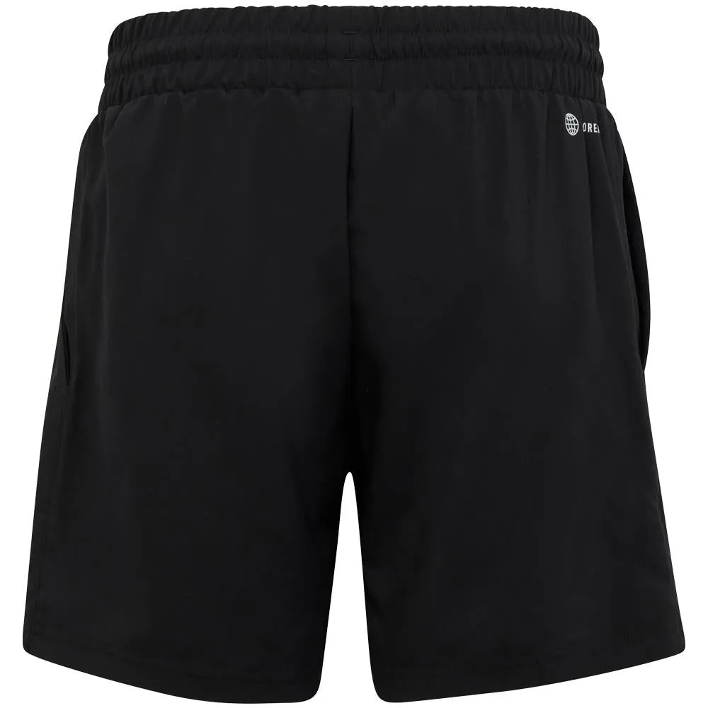 adidas Boys Club 3 Stripe Short - Black