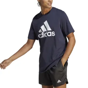 Adidas Mens Essentials Single Jersey Big Logo Tee