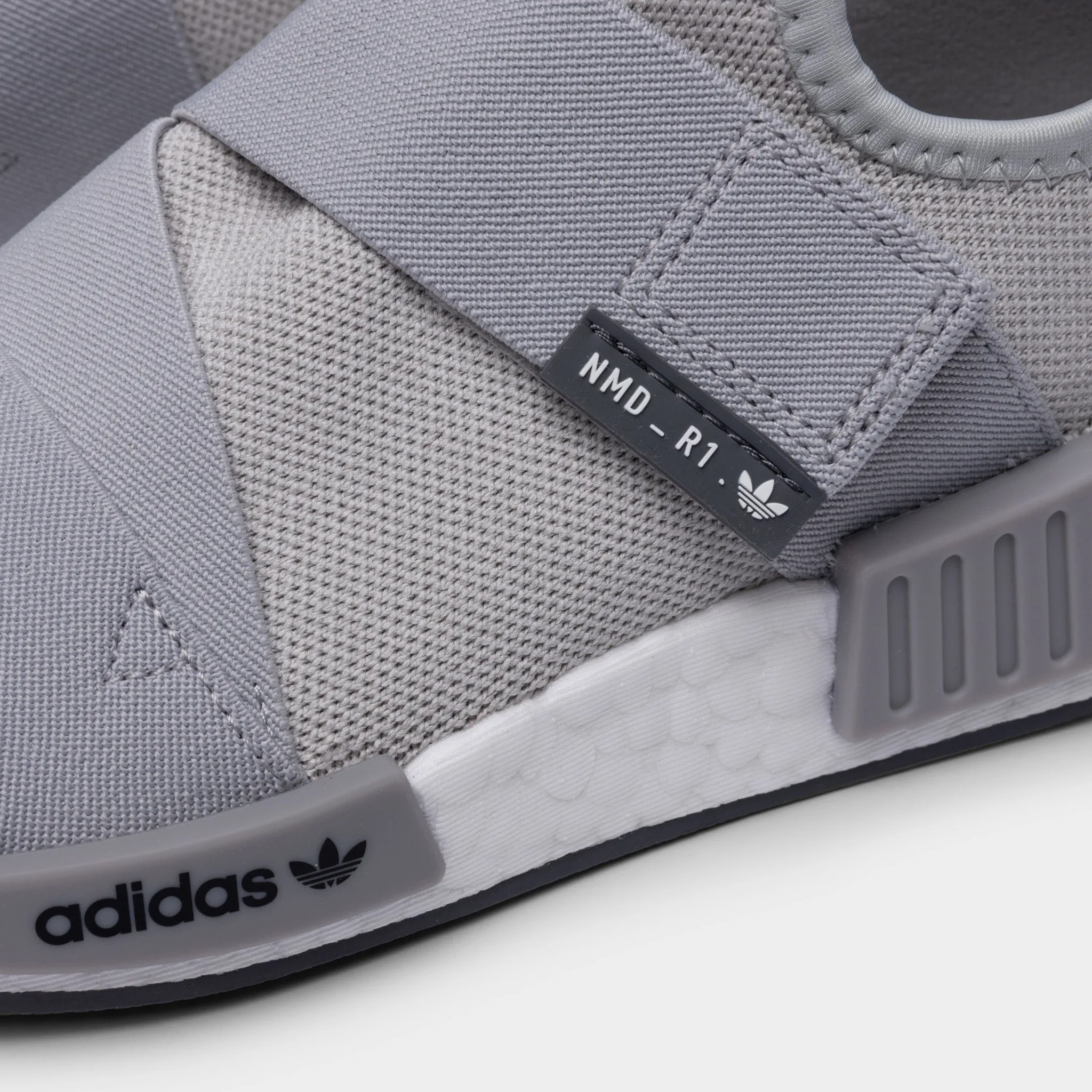 adidas Originals Women's NMD_R1 Strap Grey Two / Cloud White - Grey Five