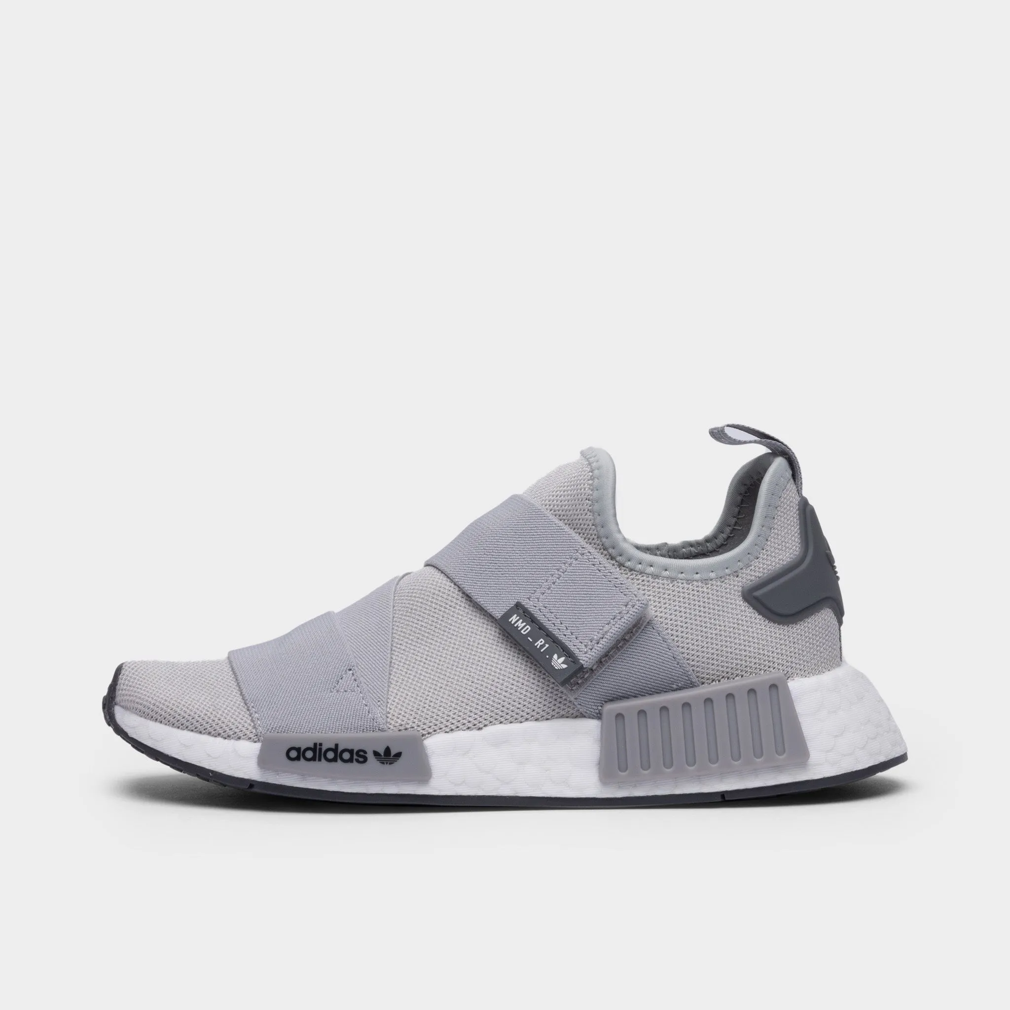 adidas Originals Women's NMD_R1 Strap Grey Two / Cloud White - Grey Five