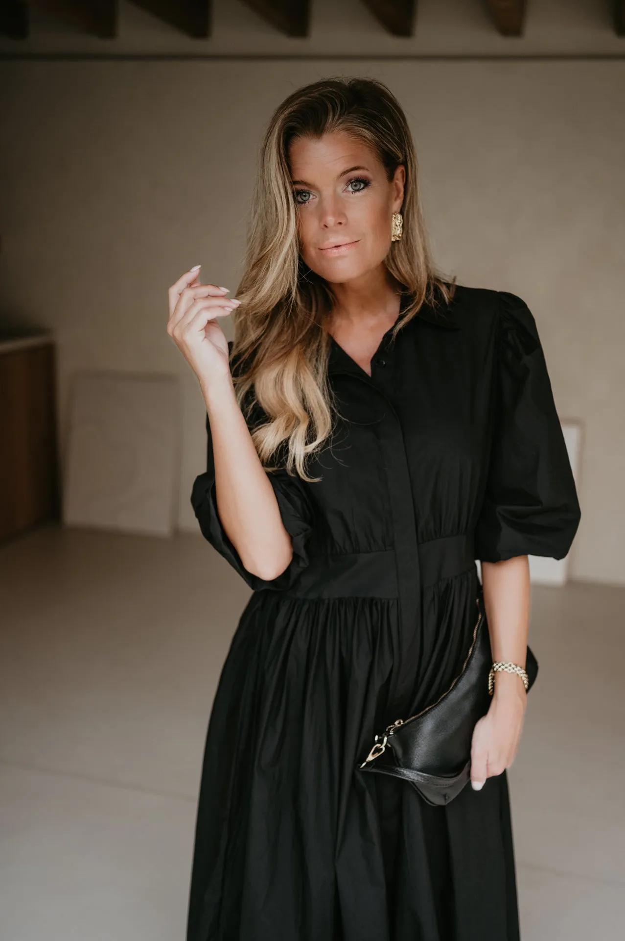 Agnello dress I Black