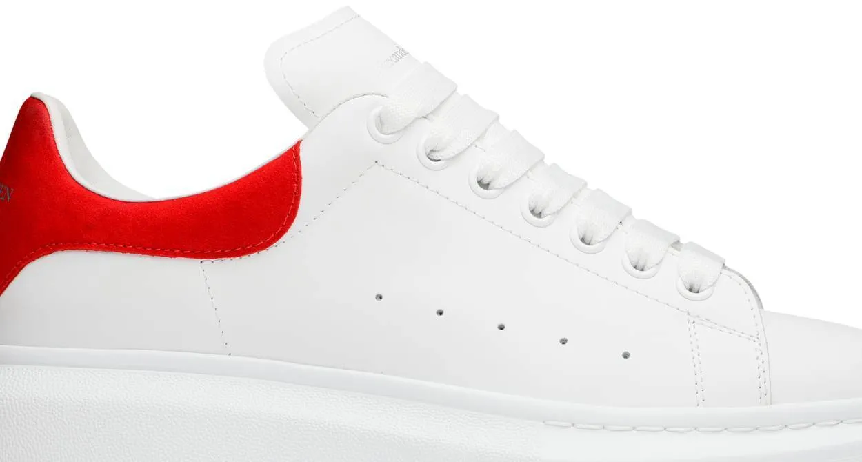 Alexander McQueen Oversized Sneaker 'White Lust Red'