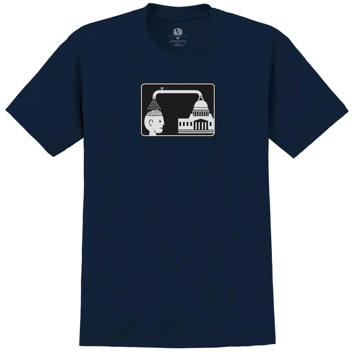 Alien Workshop Brainwash T-Shirt - Navy