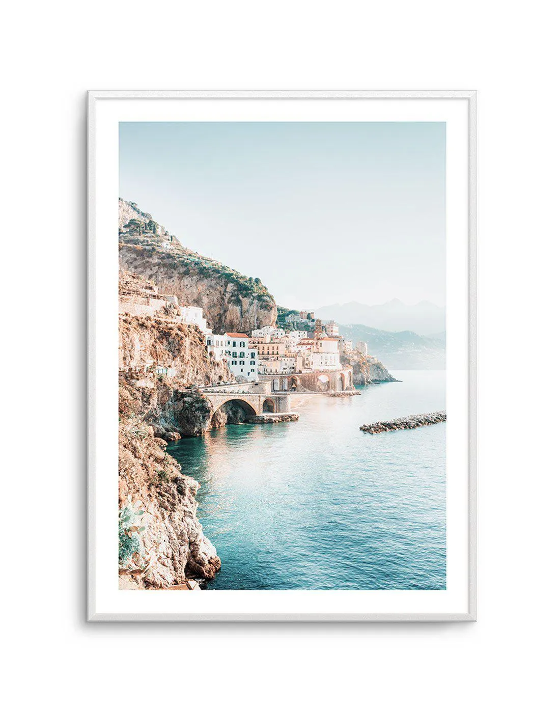 Amalfi Sunsets I Art Print