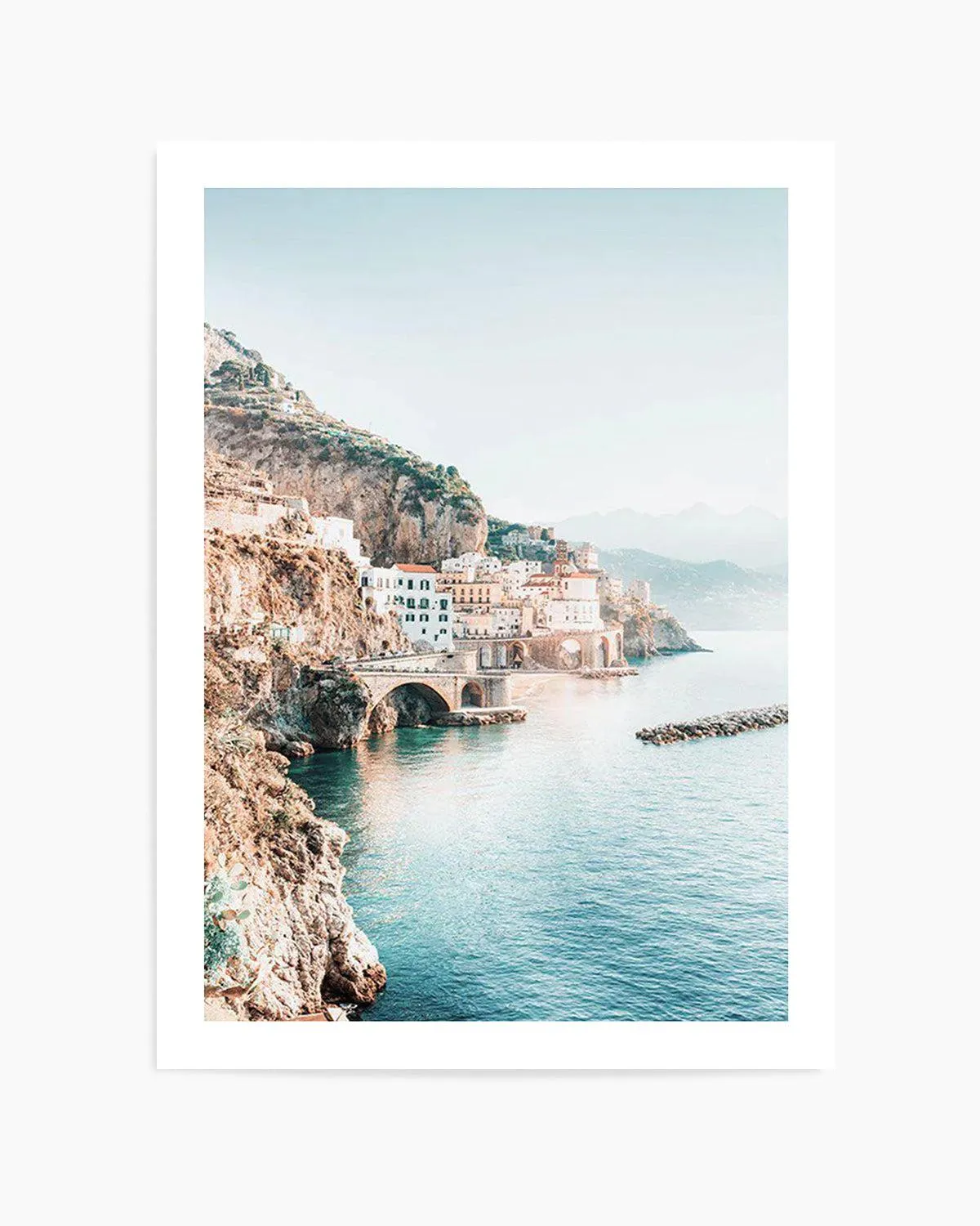 Amalfi Sunsets I Art Print