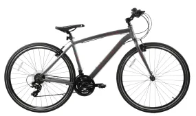 Ammaco Pathway X1 700c Men's Sports Hybrid Bike - Grey