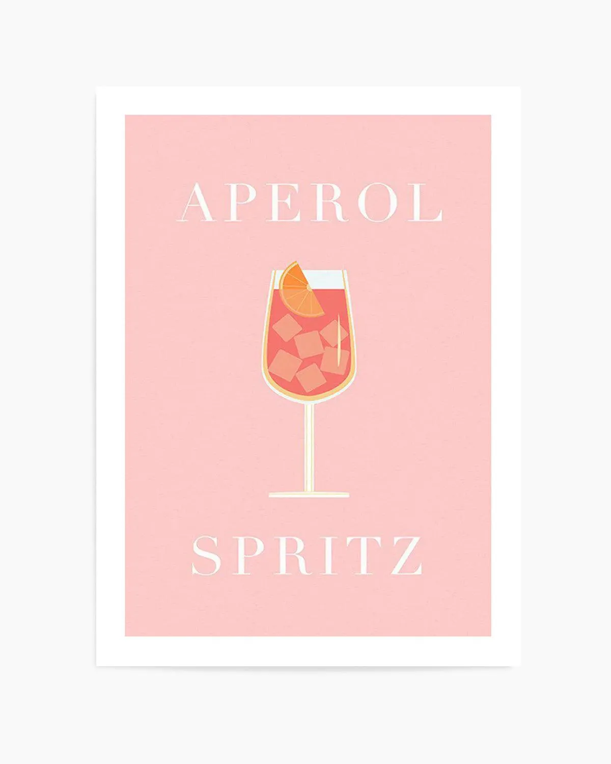 Aperol Spritz Art Print