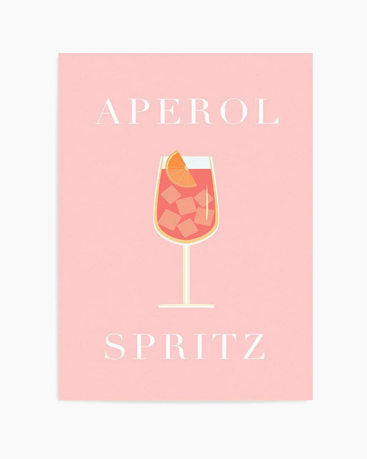 Aperol Spritz Art Print