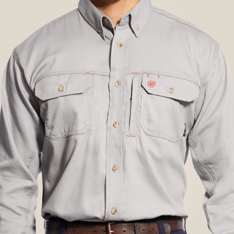 Ariat Mens FR Solid Vent Work Shirt Style 10019063