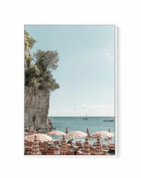 Arienzo To Positano I, Amalfi | Framed Canvas Art Print