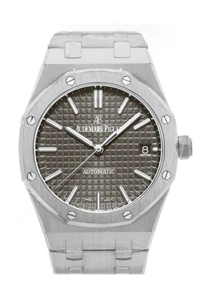 Audemars Piguet Royal Oak 37mm Grey Ruthenium Dial Automatic  Watch 15450ST.OO.1256ST.02