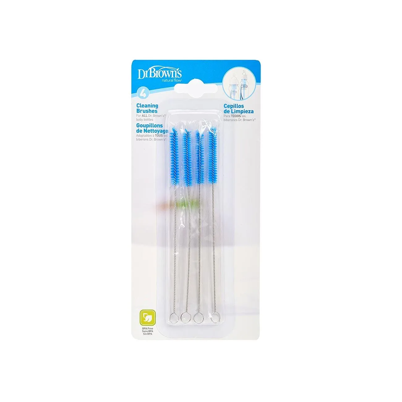 Baby Bottle Cleaning Brushes - Pack of 4