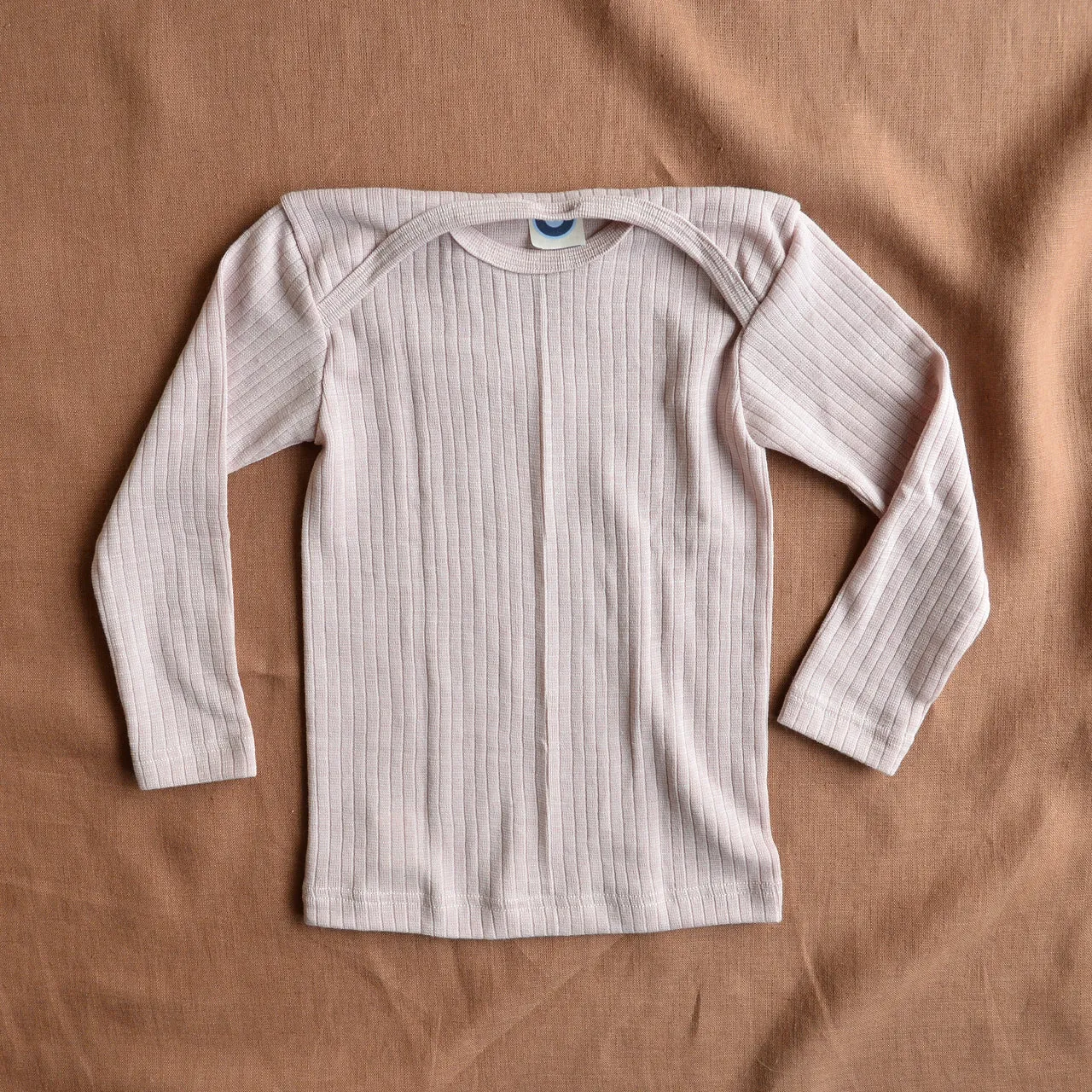 Baby Top Long Sleeve - Organic Cotton/Merino/Silk (0-3y)