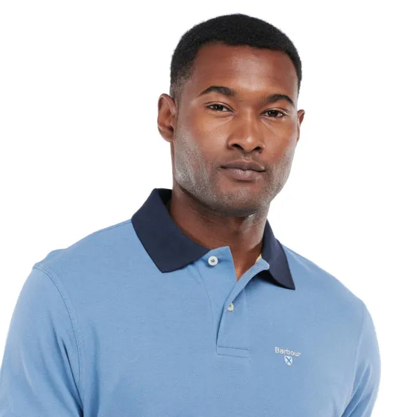 Barbour Lynton Polo Shirt Force Blue