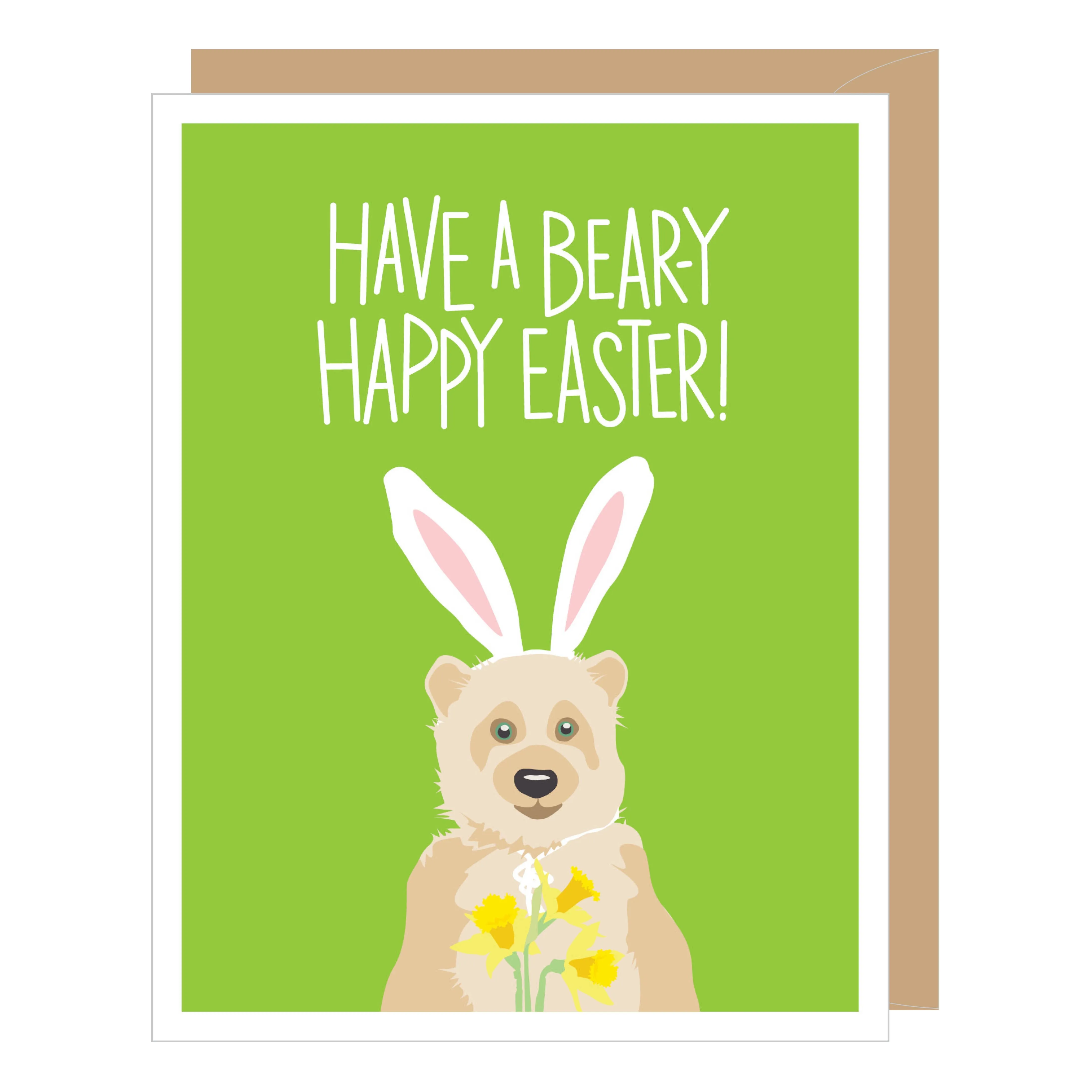 Bear-y Happy Easter Card