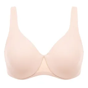 Beige Full Coverage Underwire Non-Padded Minimizer Bra for Women