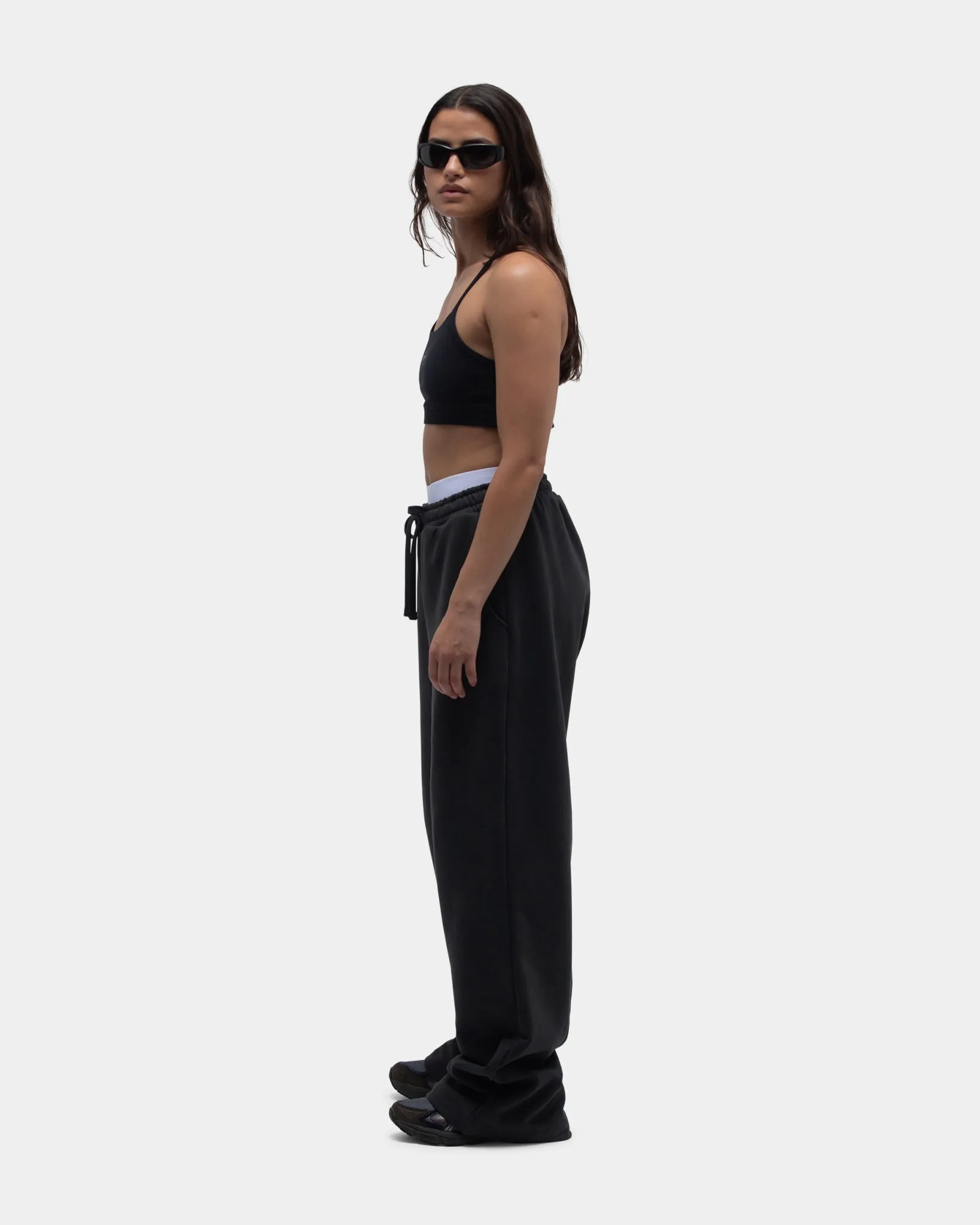 Bennet Straight Leg Sweatpants, Women - Pirate Black