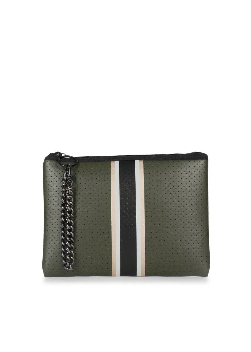 BETH NEOPRENE CLUTCH | ENVY