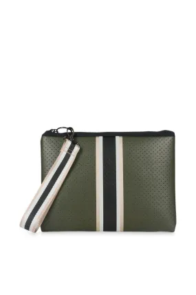 BETH NEOPRENE CLUTCH | ENVY