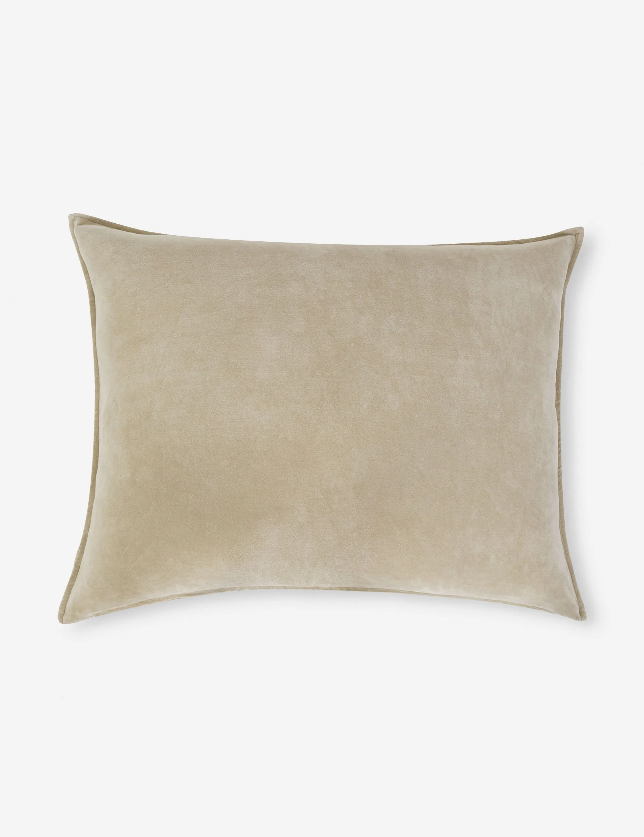 Bianca Velvet Oversized Pillow by Pom Pom at Home