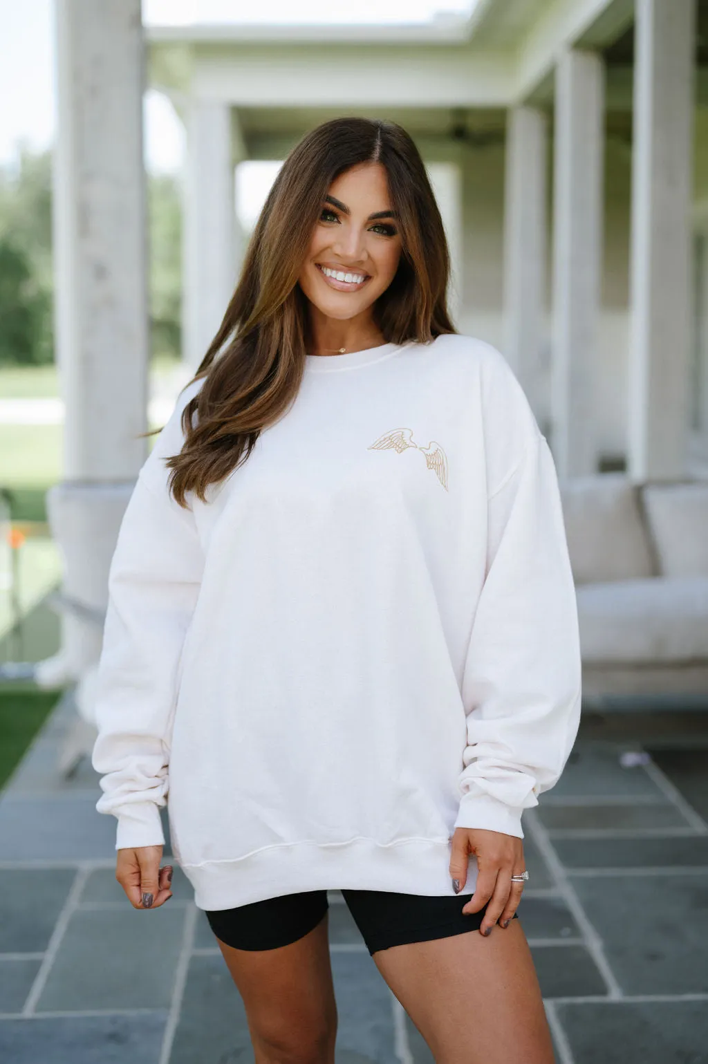 Bible Emergency Sweatshirt-Cream