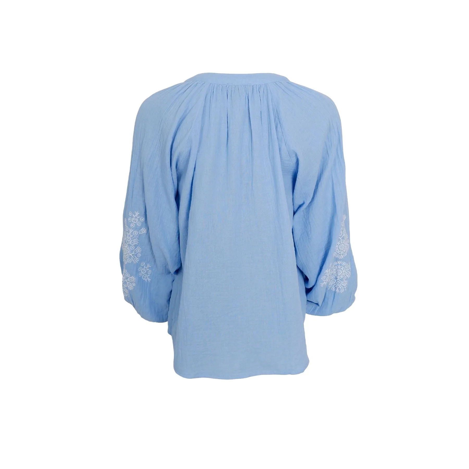 Black Colour - Bcbali Blouse - Sky Blue