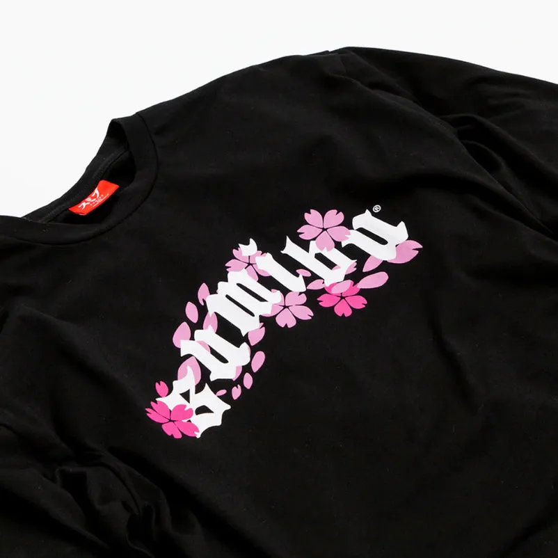 Black Ol' Sumibu Sakura Longsleeve Tee